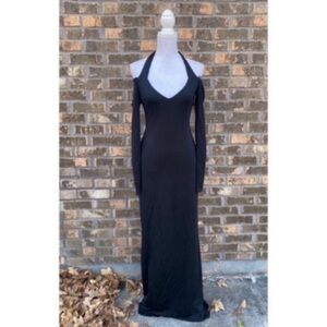 David Meister Womens Maxi Dress gothic Holiday Party Dress Formal Size 6 Bodycon